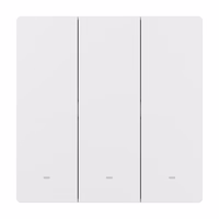 Išmanusis jutiklinis sieninis jungiklis Sonoff ZBM5-3C-86W (3 kanalai) Zigbee