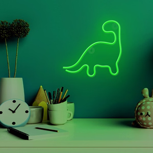 Neon LED Light DINOSAUR žalias NNE01 Neolia