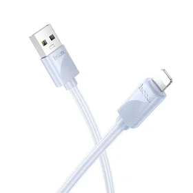 Kabelis USB A į Lightning Hoco 2,4A 1 m X114 mėlynas
