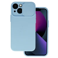 Camshield Minkštas iPhone 16 Pro Max šviesiai mėlynas