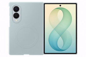 Samsung Galaxy Z Fold8 silikoninis magnetinis dėklas su 2 antirefleksinėmis plėvelėmis, pistacijų spalvos