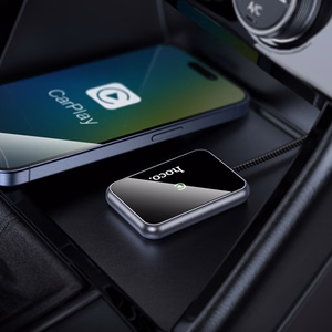 Belaidis CarPlay adapteris Hoco HU1 juodas