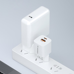 Wozinsky CMWCW 20W USB-C / USB-A sieninis įkroviklis - baltas