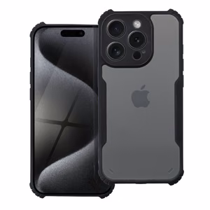 ANTI-DROP dėklas telefonui IPHONE 17 Pro Max juodas