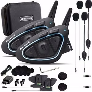 Motociklo domofonas "Midland BTX2 PRO S LR-TWIN