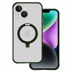 Tel Protect Magiškas Magnetinis Dėklas su stovu Iphone 13 žalias