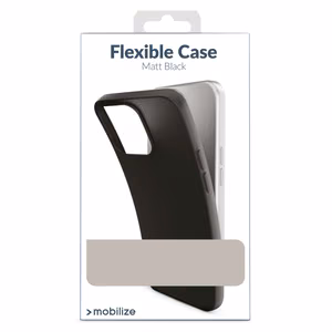 Mobilize Rubber Gelly dėklas Xiaomi Redmi Note 15 Pro matinis juodas