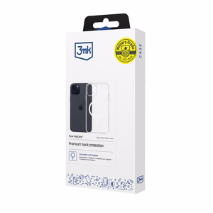 3mk Skaidrus Magnetinis dėklas Apple iPhone 15 Plus - skaidrus