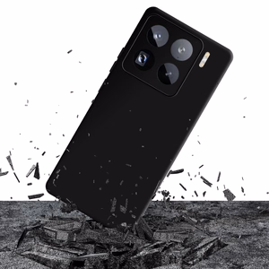 3mk Matinis dėklas telefonui Pro Xiaomi 15 Pro - matinės juodos spalvos