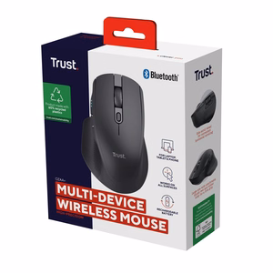 Trust Ozaa+ pelė biurui dešiniarankė RF belaidė + Bluetooth optinė 3200 DPI