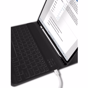 Tech-Protect SC Pen + Keyboard dėklas su klaviatūra iPad 10.9" 2022 - juodas