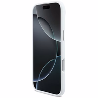 BMW M Silicon Horizontal Line MagSafe deklas iPhone Air - baltas