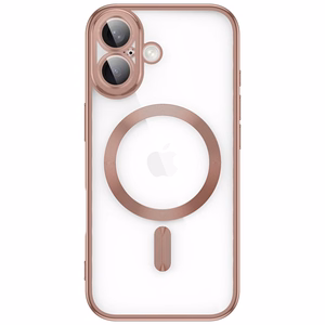 Tech-Protect MagFlex dėklas, skirtas iPhone 17, skaidrus rožinis