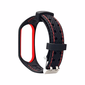 Elastomerinis dirželis LIFESTYLE XIAOMI Mi Band 7 juodas (04)