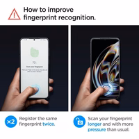 Spigen Glas.tR EZ Fit apsauginis stiklas Samsung Galaxy S23 - 2 vnt.