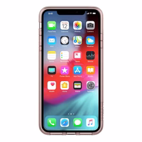 Incase apsauginis Clear Cover iPhone Xs Max (Rose auksinis)