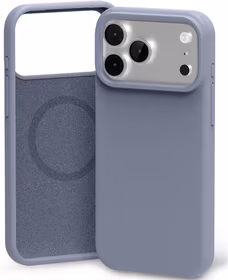 Dėklas Mercury Pure Magsafe Silicon Case Apple iPhone 17 Pro Max levandos pilka