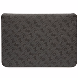 Guess 4G Printed Stripes 14" nešiojamojo kompiuterio dėklas - juodas