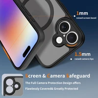 Tech-Protect BasicMag magnetinis dėklas telefonui iPhone 17 - matinė juoda