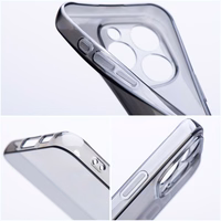 BOX PREMIUM 1,5 mm dėklas telefonui SAMSUNG A35 skaidrus juodas