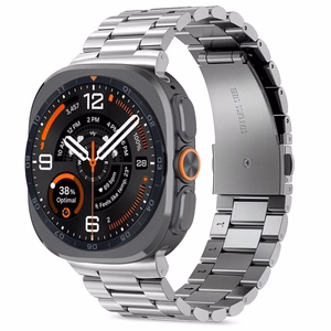 Tech-Protect Stainless Steel Bracelet for Samsung Galaxy Watch Ultra 47mm - Silver