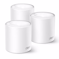 TP-Link Deco X50 (3-pack) Dviguba juosta (2,4 GHz / 5 GHz) Wi-Fi 6 (802.11ax) Balta Vidinis