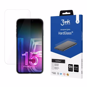 LCD apsauginis stikliukas 3mk Hard Glass Apple iPhone 15 Plus