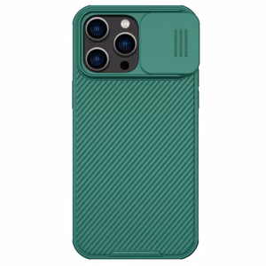 Dėklas Nillkin CamShield Pro Apple iPhone 14 Pro žalias