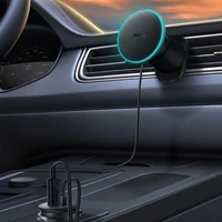 Automobilinis laikiklis-įkroviklis Baseus CW01 MagSafe 15W juodas C40141001111-00