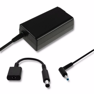 Qoltec 51728 maitinimo adapteris HP | 65W | 19V | 3.33A | 4.5*3.0+pin | adapteris 4.5*3.0+pin/7.4*5.0+pin | maitinimo kabelis