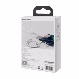 USB laidas Baseus 3in1 Superior baltas 150cm (iki 3.5A)