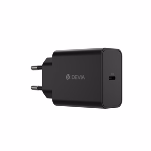 Devia wall įkroviklis Rocket PD 45W 1x USB-C baltas + laidas USB-C - USB-C
