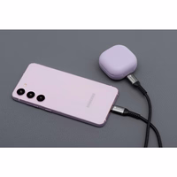 Kabelis (m) C263 Type C į Type C QC4.0 PD 5A 240W Cafule 0,5 m juodas