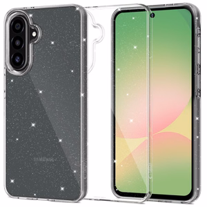 Tech-Protect FlexAir dėklas telefonui Samsung Galaxy A56 5G - skaidrus su blizgučiais