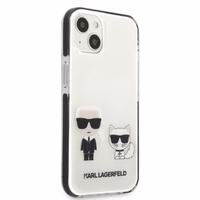 Karl Lagerfeld KLHCP13STPEKCW Dėklas telefonui iPhone 13 mini 5.4" - baltas (m)