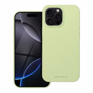 ROAR dėklas CLOUD SKIN telefonui IPHONE 16 Pro Max šviesiai žalias