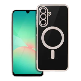 ELECTRO MAG COVER magnetinis dėklas telefonui, suderinamas su MagSafe, skirtas SAMSUNG A26, titano