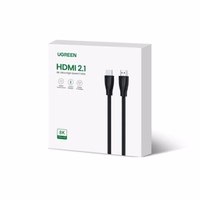 Kabelis Ugreen HD140 HDMI 2.1 to HDMI 2.1 1.5m juodas