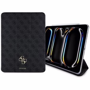 Guess GUFC13PM24PS4SGK iPad Pro 13" 2024 чёрный/чёрный Magnetic 4G Big Logo