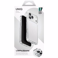 Uniq Lifepro Xtreme Dėklas telefonui iPhone 17 Pro Max - Skaidrus