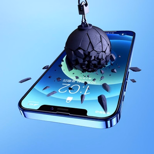 HOCO grūdintas stiklas HD 5D Guardian skydas (rinkinys 10in1) - iPhone 13 Pro Max / 14 Plus juodas (G14)