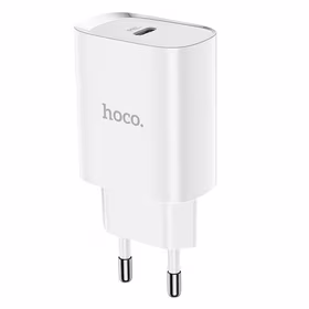 Įkroviklis Hoco N14 (1xUSB-C 20W) baltas