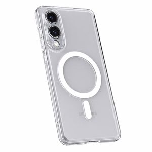 Spigen Ultra Hybrid Mag dėklas su MagSafe Samsung Galaxy S25 Edge - skaidrus