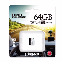 Kingston atminties kortelė 64GB microSDXC Endurance cl. 10 UHS-I 95 MB/s