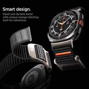 Dirželis SPIGEN DURAPRO FLEX SAMSUNG GALAXY WATCH ULTRA (47 MM) juodas