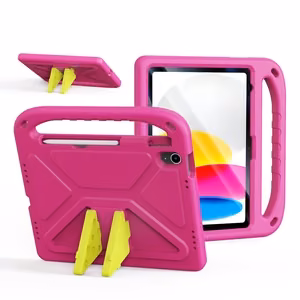 Dėklas Dux Ducis Puff Apple iPad 10.9 2022/iPad 11 2025 rožinis