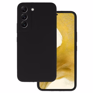 Silicone Lite чехол для Samsung Galaxy S22 чёрный
