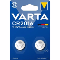 VARTA ličio baterija CR2016 3V 2 vnt.