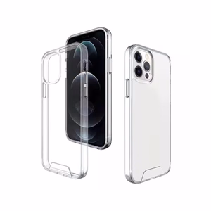 Hybrid Crystal case for iPhone X / XS transparent big hole