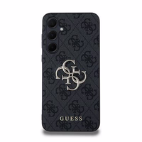 Guess 4G Big Metal Logo dėklas telefonui Samsung Galaxy A35 - juodas